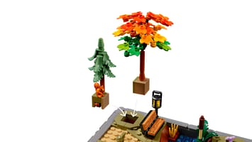 Набор LEGO Домик с осенним садом