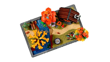 Набор LEGO Домик с осенним садом
