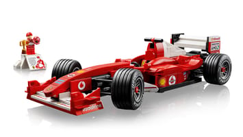 Набор LEGO 11375 Ferrari F2004 и Михаэль Шумахер