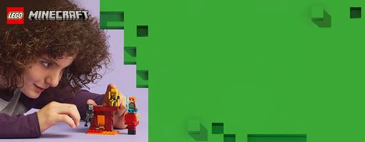 Набор LEGO The Nether Lava Battle