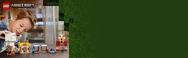 Набор LEGO The Ghast Balloon Village Attack