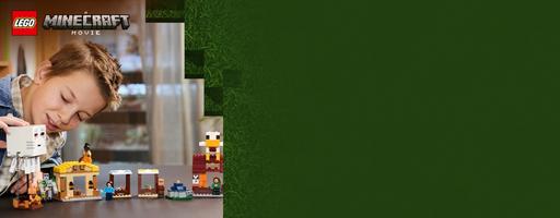 Набор LEGO The Ghast Balloon Village Attack