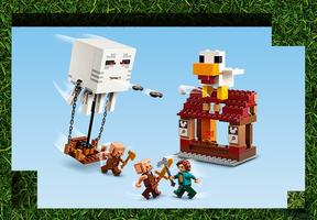Набор LEGO The Ghast Balloon Village Attack