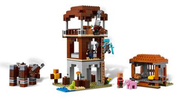 Набор LEGO The Pillager Outpost and Ravager