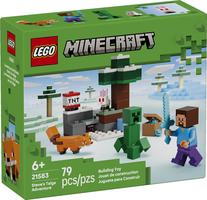 Набор LEGO Steve's Taiga Adventure