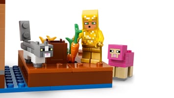 Набор LEGO Нападение вызывателя на деревню