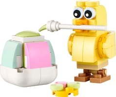 Набор LEGO 30690 Цыпленок и раскраска пасхальных яиц