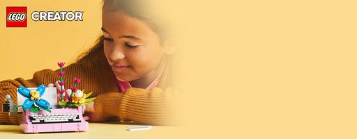 Набор LEGO Typewriter with Flowers