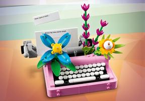 Набор LEGO Typewriter with Flowers