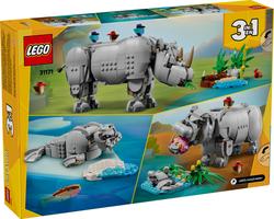 Набор LEGO Wild Animals: Majestic Rhino with Birds