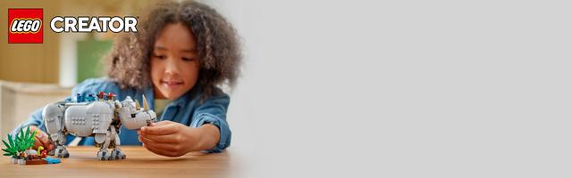 Набор LEGO Wild Animals: Majestic Rhino with Birds