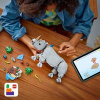 Набор LEGO Wild Animals: Majestic Rhino with Birds