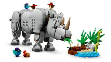 Набор LEGO Wild Animals: Majestic Rhino with Birds