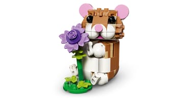Набор LEGO 31376 Милый хомячок с цветком