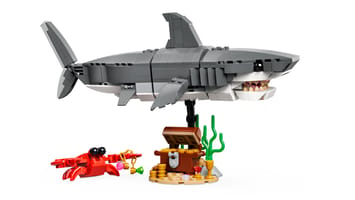 Набор LEGO Злобная акула и сундук с сокровищами