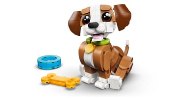 Набор LEGO 31382 Милые животные: игривый щенок