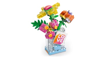 Набор LEGO Флакон духов с цветочным декором