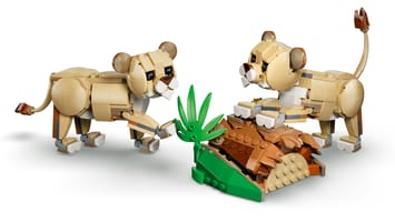Набор LEGO Дикие животные: величественный лев