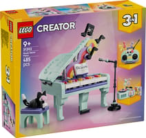 Набор LEGO Музыкальный декор: рояль с котом
