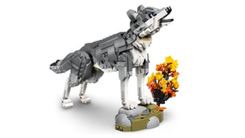 Набор LEGO 31393 Лесные животные: серый волк