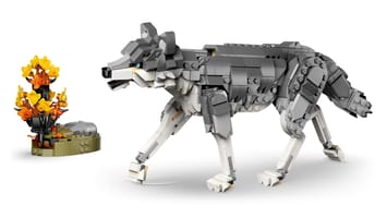 Набор LEGO Лесные животные: серый волк