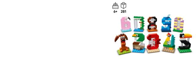 Набор LEGO Birthday Numbers