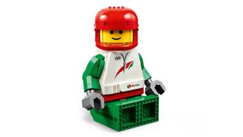 Набор LEGO Up-Scaled Racing Driver Minifigure