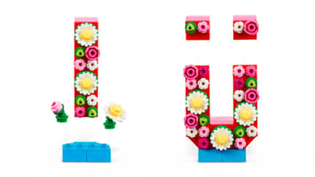 Набор LEGO Буквы любви