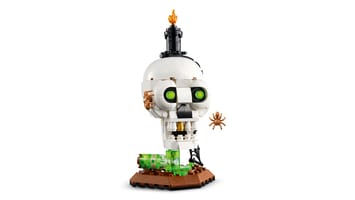 Набор LEGO Свеча с черепом на Хэллоуин