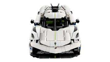 Набор LEGO Koenigsegg Jesko Absolut White Hypercar