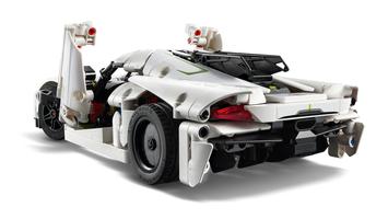 Набор LEGO Koenigsegg Jesko Absolut White Hypercar