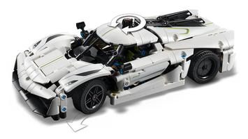 Набор LEGO Koenigsegg Jesko Absolut White Hypercar