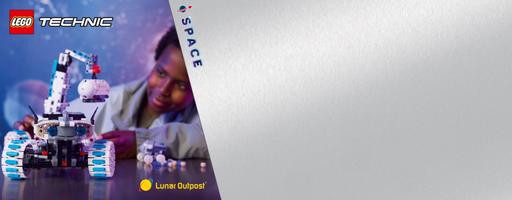 Набор LEGO Lunar Outpost Moon Rover Space Vehicle