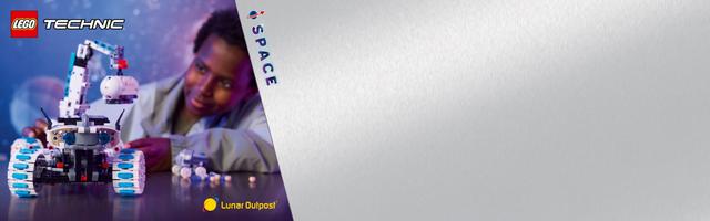 Набор LEGO Lunar Outpost Moon Rover Space Vehicle