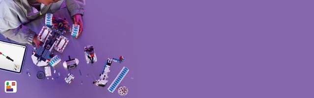 Набор LEGO Lunar Outpost Moon Rover Space Vehicle