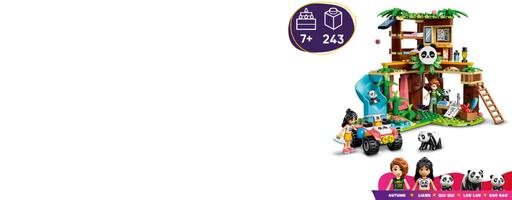 Набор LEGO Panda Sanctuary Animal Care