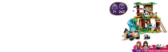 Набор LEGO Panda Sanctuary Animal Care