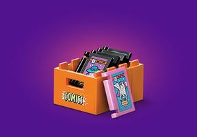 Набор LEGO Comic Book and Game Store