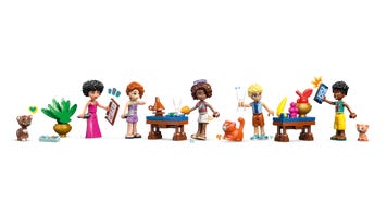 Набор LEGO Ресторан с садом