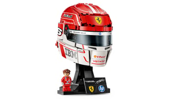 Набор LEGO 43014 Шлем Шарля Леклера Scuderia Ferrari HP