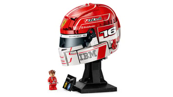 Набор LEGO Шлем Шарля Леклера Scuderia Ferrari HP