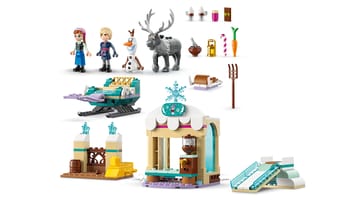 Набор LEGO Приключения Анны на санях