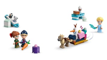 Набор LEGO 43273 Новогодний календарь 2025 года