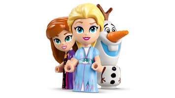 Набор LEGO Мини замок Эренделл и ледяной дворец Эльзы