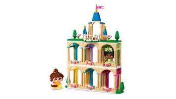 Набор LEGO 43291 Мини-принцессы: Белль и Тиана в замке