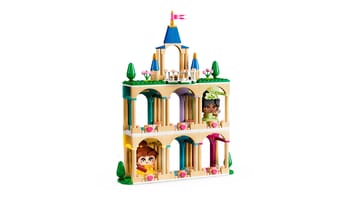 Набор LEGO Мини-принцессы: Белль и Тиана в замке