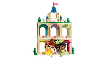 Набор LEGO Мини-принцессы: Белль и Тиана в замке