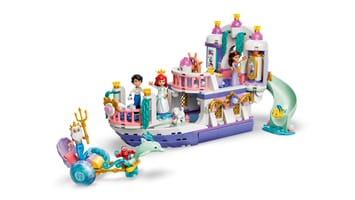 Набор LEGO 43299 Королевский свадебный корабль Ариэль