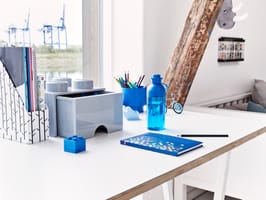 Набор LEGO Storage Brick Drawer (4-Stud Light Bluish Gray)