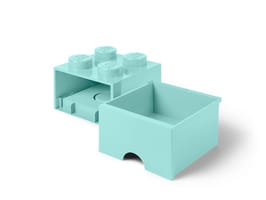 Набор LEGO Storage Brick Drawer (4-Stud Aqua)